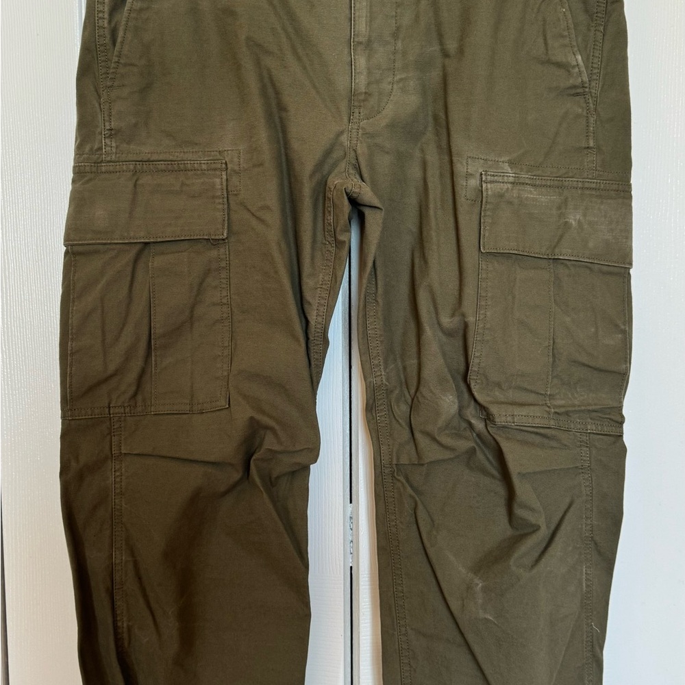 Men's Olive Cargo Pants